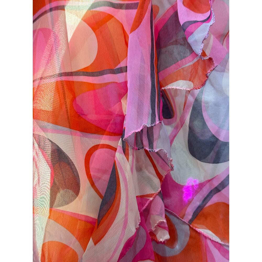 Vintage Y2K Ruffled Cardigan Shrug One Size - Picture 2 of 4